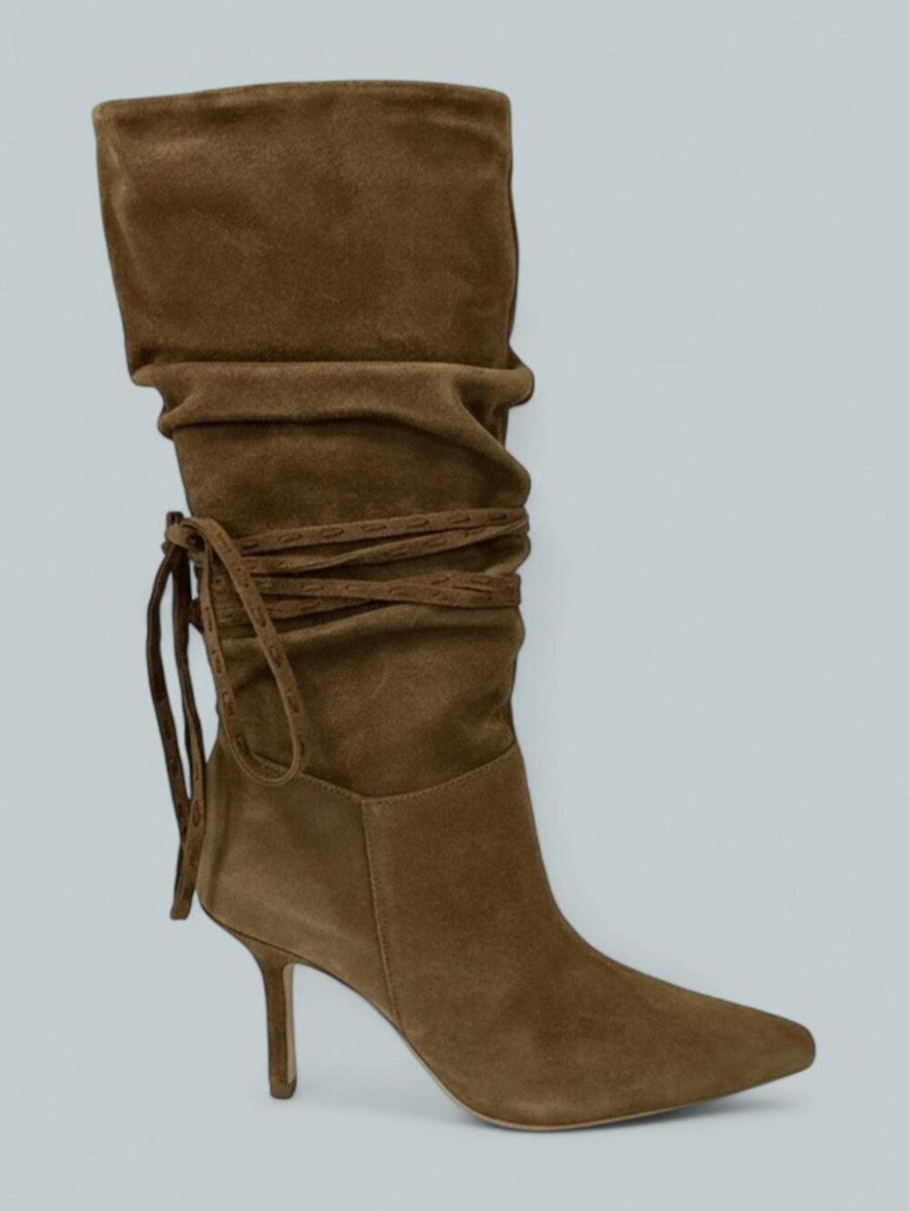 Women's Samina Wrapping Slouch Boots - Golden Sienna